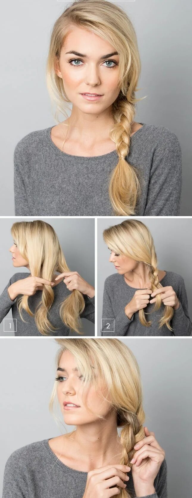 Повседневные прически на средние волосы 10 Incredible 2 Minute Or Less Hairstyle Ideas That Will Save You From Busy Morn