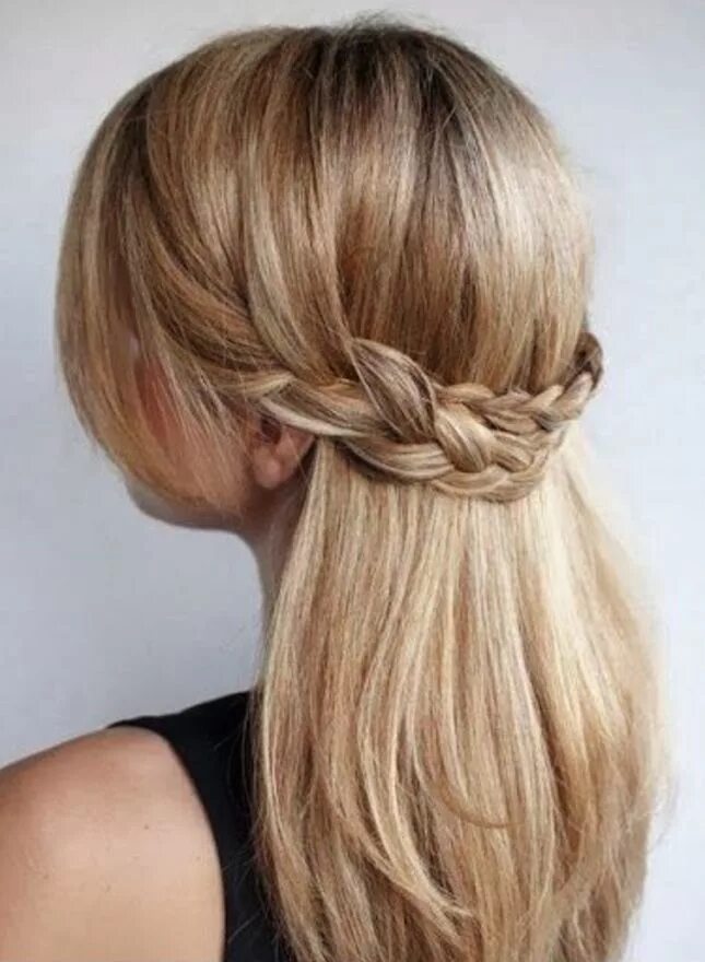 Повседневные прически на средний волос фото 15 Easy Spring Hairstyles That Take 5 Minutes (Meaning You Still Have Time For C