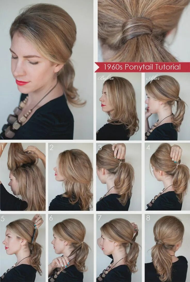 Повседневные прически на средний волос фото 28 Unique 1960s Hairstyles for Short Hair Check more at https://shorthairstyles.