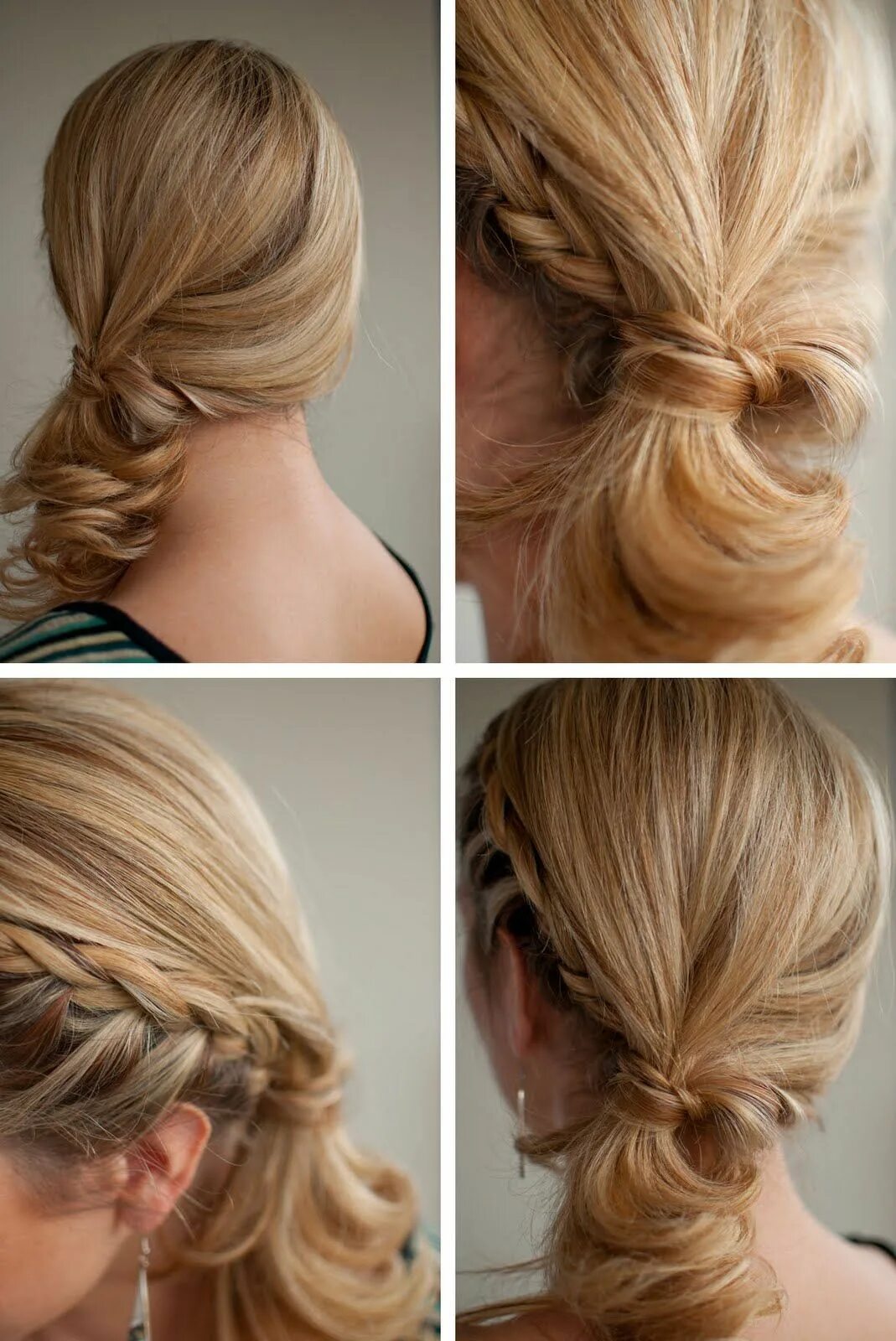 Повседневные прически на среднюю длину Hair Romance Love Your Hair Hair romance, Side ponytail hairstyles, Bridesmaid h