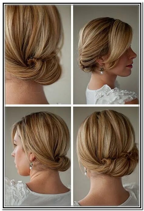 Повседневные прически на среднюю длину 7 Bob Updo ideas long hair styles, hair inspiration, pretty hairstyles