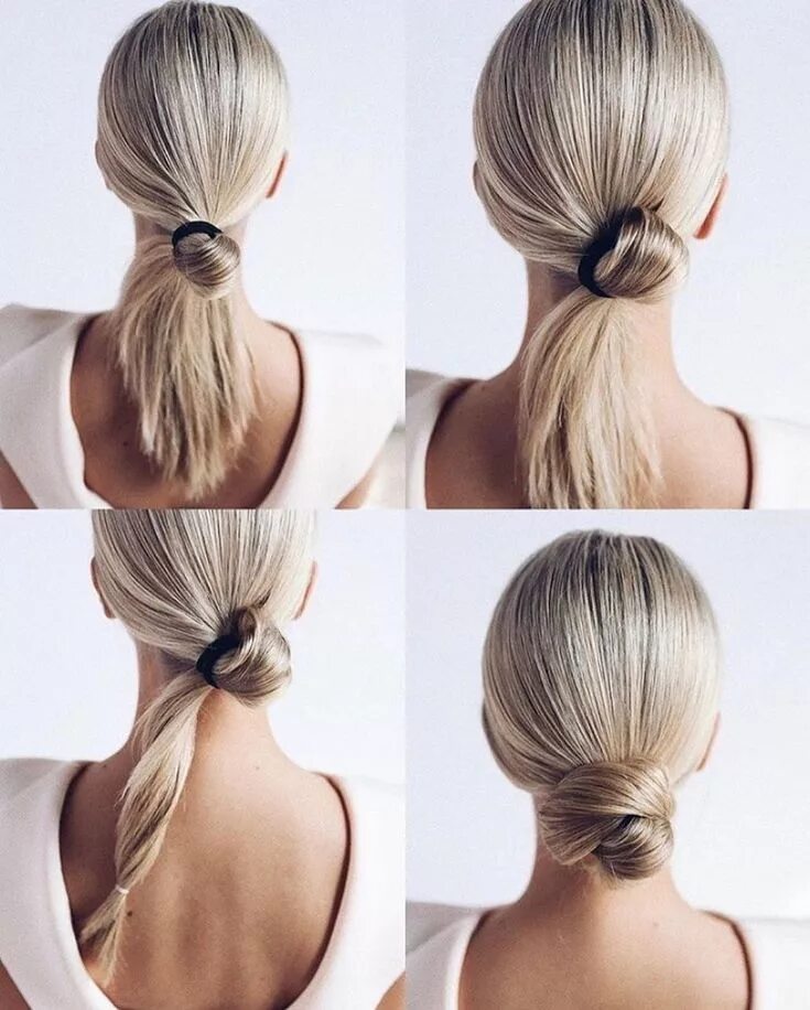 Повседневные прически на среднюю длину New The 10 Best Hairstyles Today (with Pictures) - Its the 4 step bun plan . By 