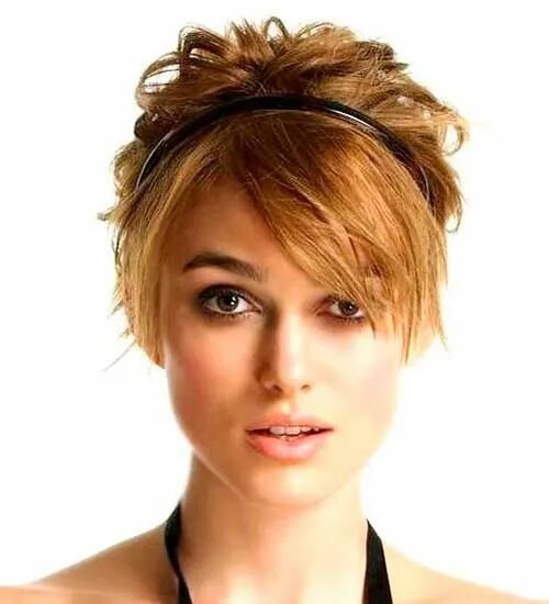 Повседневные стрижки фото Penteados fáceis para quem tem cabelo curto: 5 sugestões Short hair with bangs, 