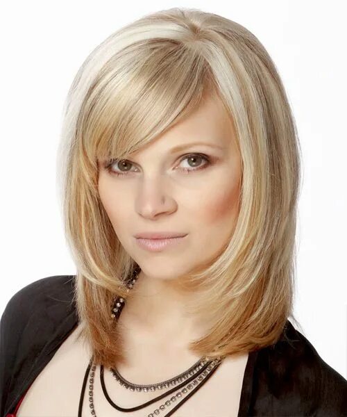 Short Straight Hairstyles with Medium length hair styles, Straight hairstyles, T