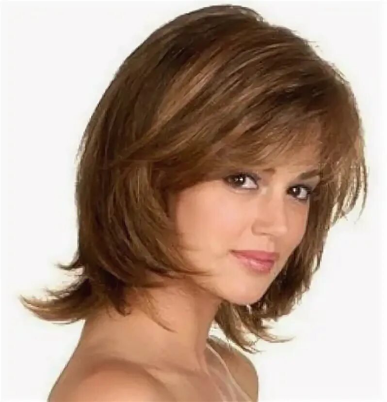 Повседневные стрижки на средние волосы фото Womens short hairstyles for thin Hairstyles в 2019 г. Medium hair cuts, Medium h