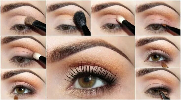 Повседневный макияж 50 пошагово Épinglé par Виктория sur Приёмы макияжа Grands yeux, Maquillage, Maquillage du s