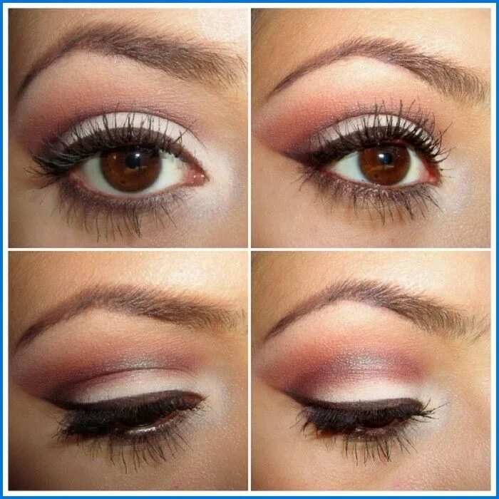 Повседневный макияж для карих How to Wear Eye Makeup in six Simple Tips Maquillaje ojos marrones, Maquillaje d