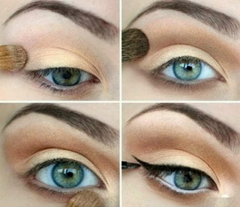 Повседневный макияж для серых глаз Pin by Куликова Анастасия on Макияж Eye makeup, Photo makeup, Best makeup tips