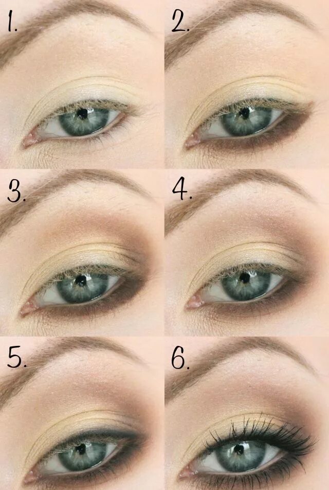 Повседневный макияж для зеленых глаз Augen make up ab 30 Hazel eye makeup, Eye makeup techniques, Blue eye makeup