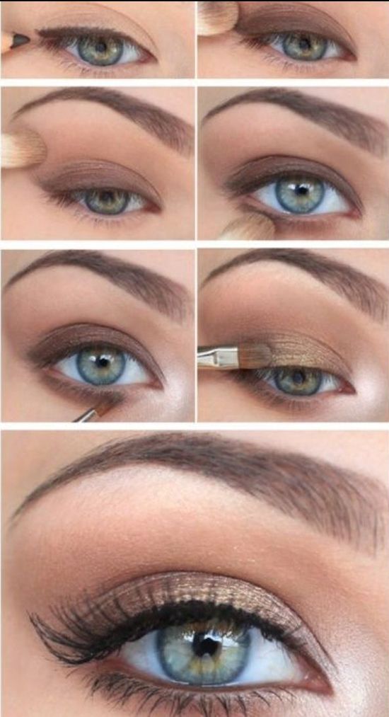 Повседневный макияж глаз тенями Eye Makeup Beauty Tutorials Eye makeup, Best makeup tutorials, Skin makeup