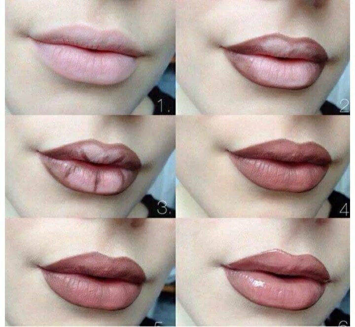 Повседневный макияж губы Pin on Make up Lip makeup tutorial, Lip makeup, Fuller lips makeup