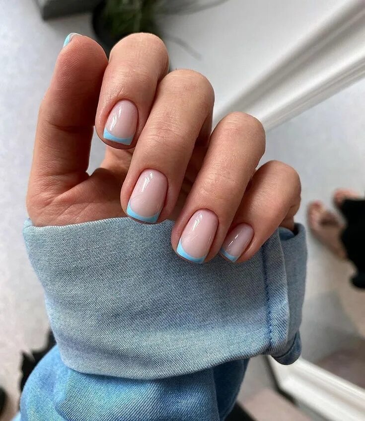 Повседневный маникюр на коротких СОДА ОН МАЙ ЛИПС on Instagram: "@nogtiinminsk" Manicure, Swag nails, Nail manicu