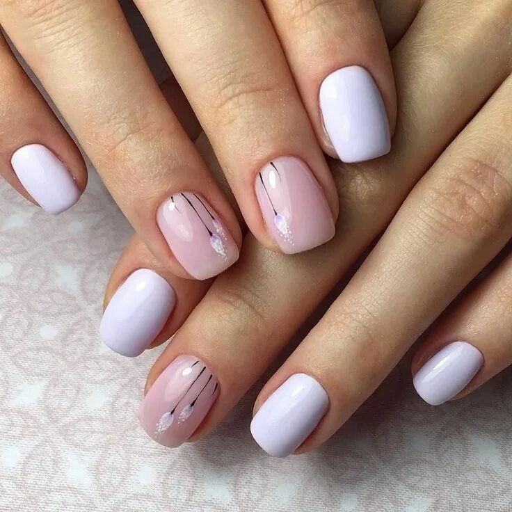 Повседневный маникюр на коротких Идеи для маникюра Trendy nails, Neutral nails, Nails