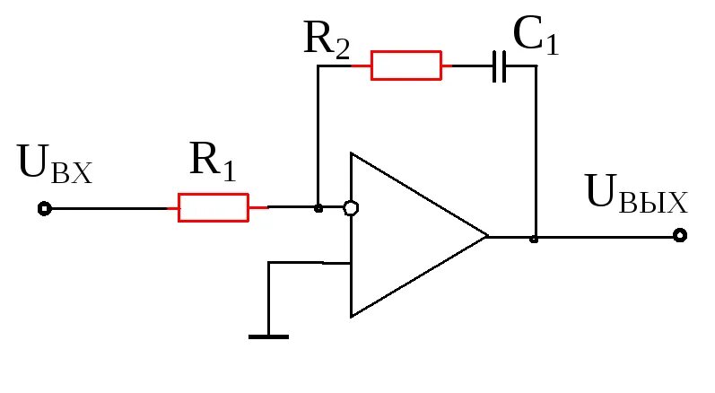 Повторитель на операционном усилителе схема Контрольное задание 2