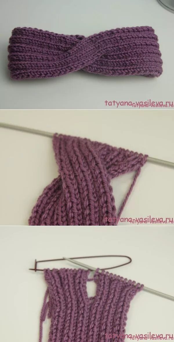 Повязка на голову спицами с перехлестом схема Crochet Headband: Learn How To Crochet Hairband/Headband Step By Step Tutorial i