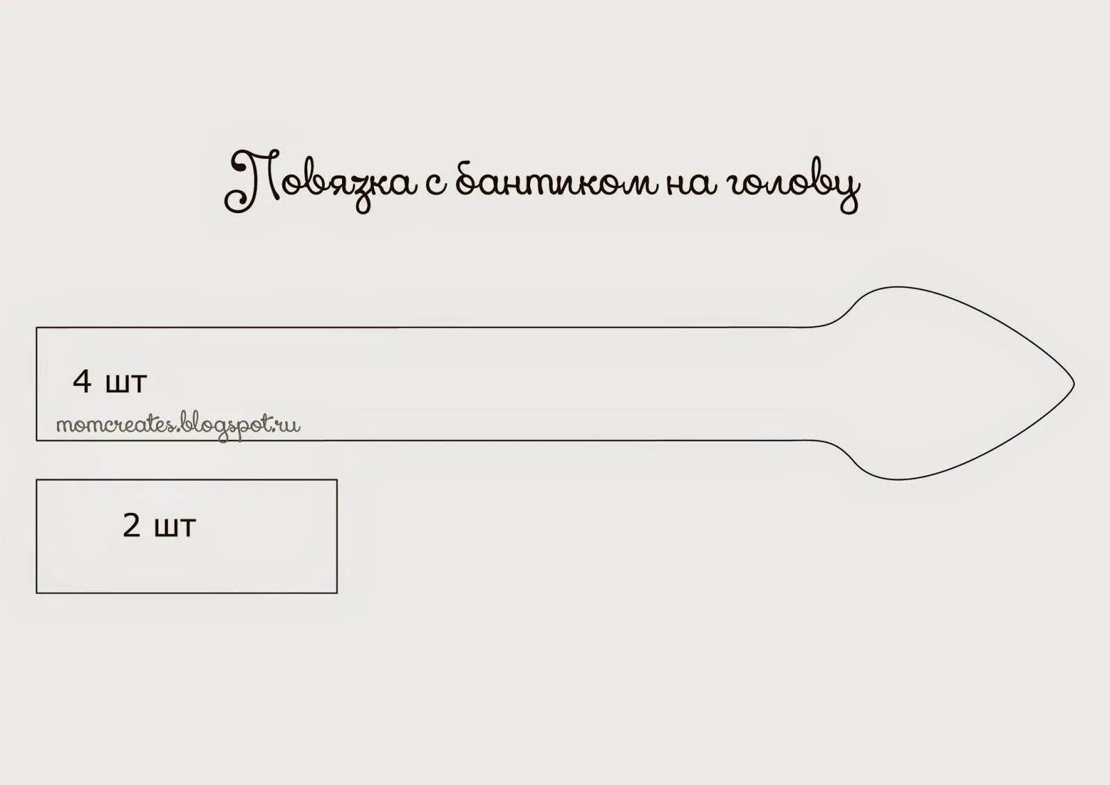 Повязка на голову сшить своими руками выкройка Как сшить солоху на голову: выкройка повязки на резинке своими руками