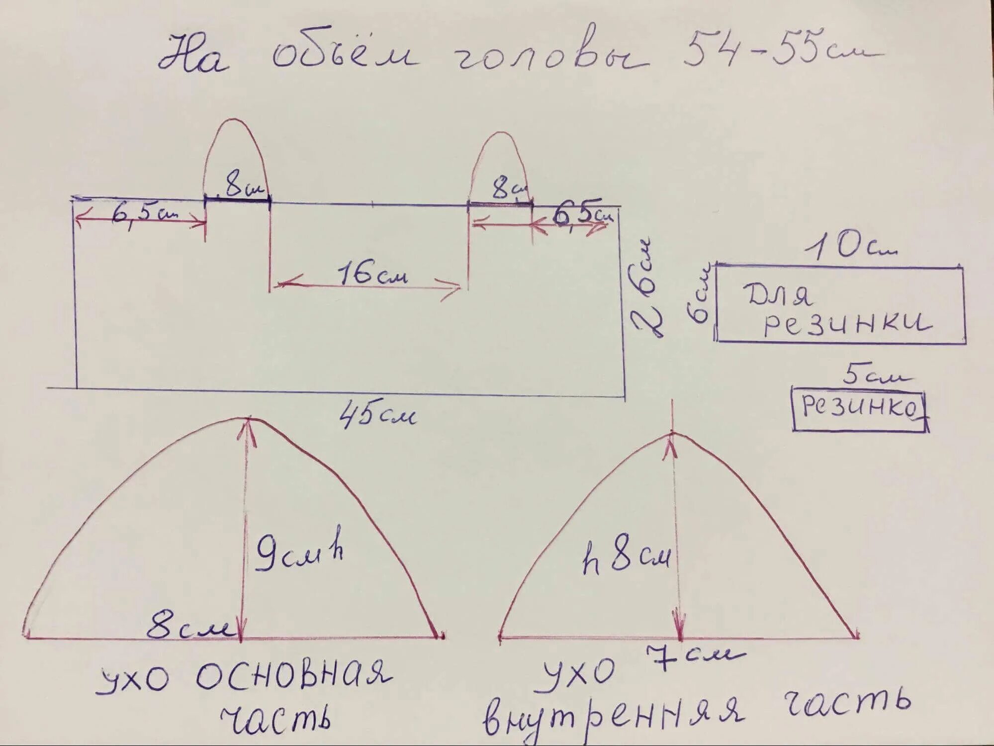 Повязка на голову сшить своими руками выкройка Выкройка ушек для лошади - Голова лошади на палке своими руками - 70 фото.