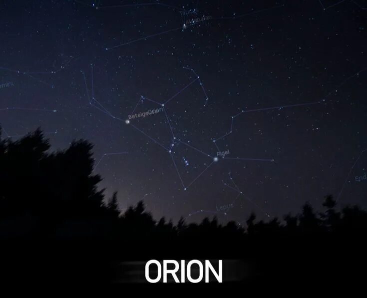 Пояс ориона созвездие на небе фото The Orion Constellation Pictures, Brightest Stars, and How to Find It Orion cons