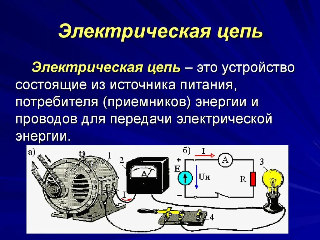 Поясните порядок сборки электрической цепи Эксплуатация электрических цепей