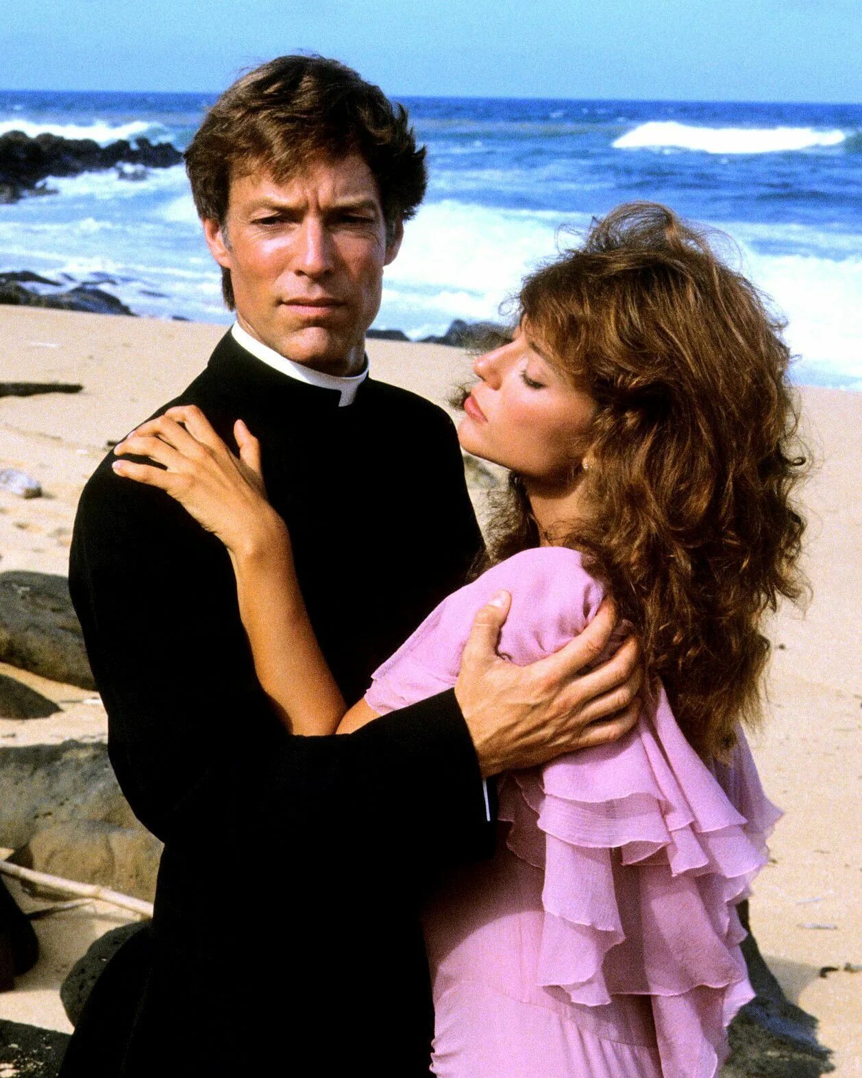 Поющие в терновнике актеры и роли фото Richard Chamberlain Rachel Ward "The Thorn Birds" 8X10 Publicity Photo (Zy-183) 