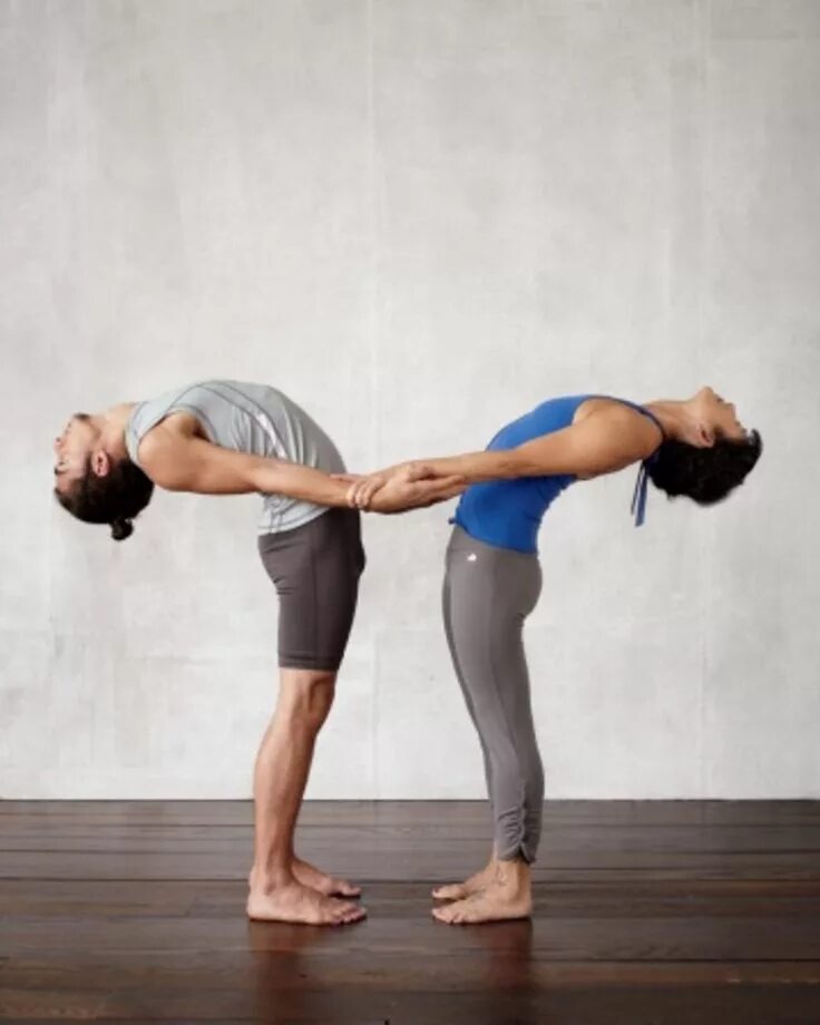 Поза 7 фото 5 Fun Partner Yoga Poses to Build Trust and Communication - Organic Authority Co