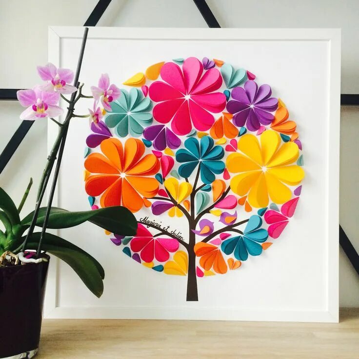 Поздравительная открытка панно для интерьера 4 класс Este artículo no está disponible - Etsy Decoração com papelão, Trabalhos manuais