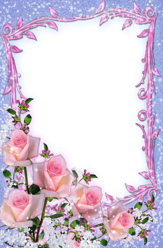 Поздравительные открытки с фото онлайн бесплатно Sonhos Ao Vento: Molduras para photoscap Flower frame, Romantic frame, Floral bo