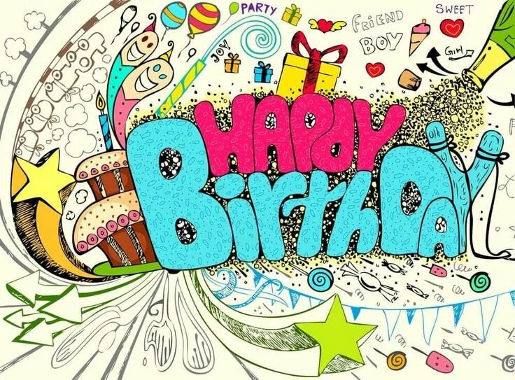 Поздравление с днем рождения в молодежном стиле Birthday Wishes For Best Friend Free birthday greeting cards, Happy birthday doo