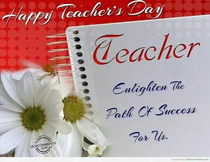 Поздравление с днем учителя английского языка картинки Wish everyone of you, a happy Teachers Day #TeachersDay