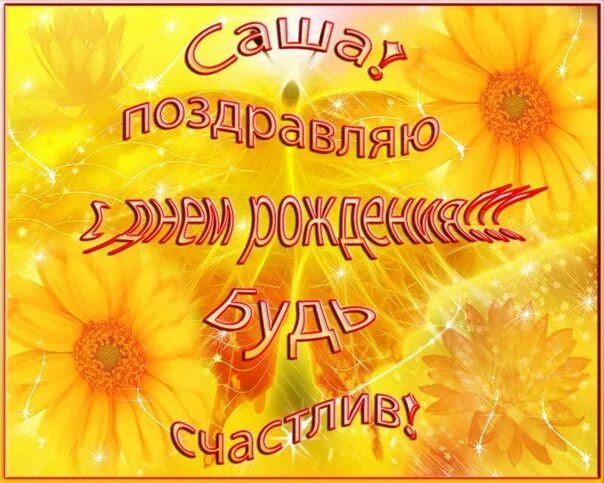 Поздравление саше фото Happy birthday, and #33; Let the law work: The older you are, the more happiness