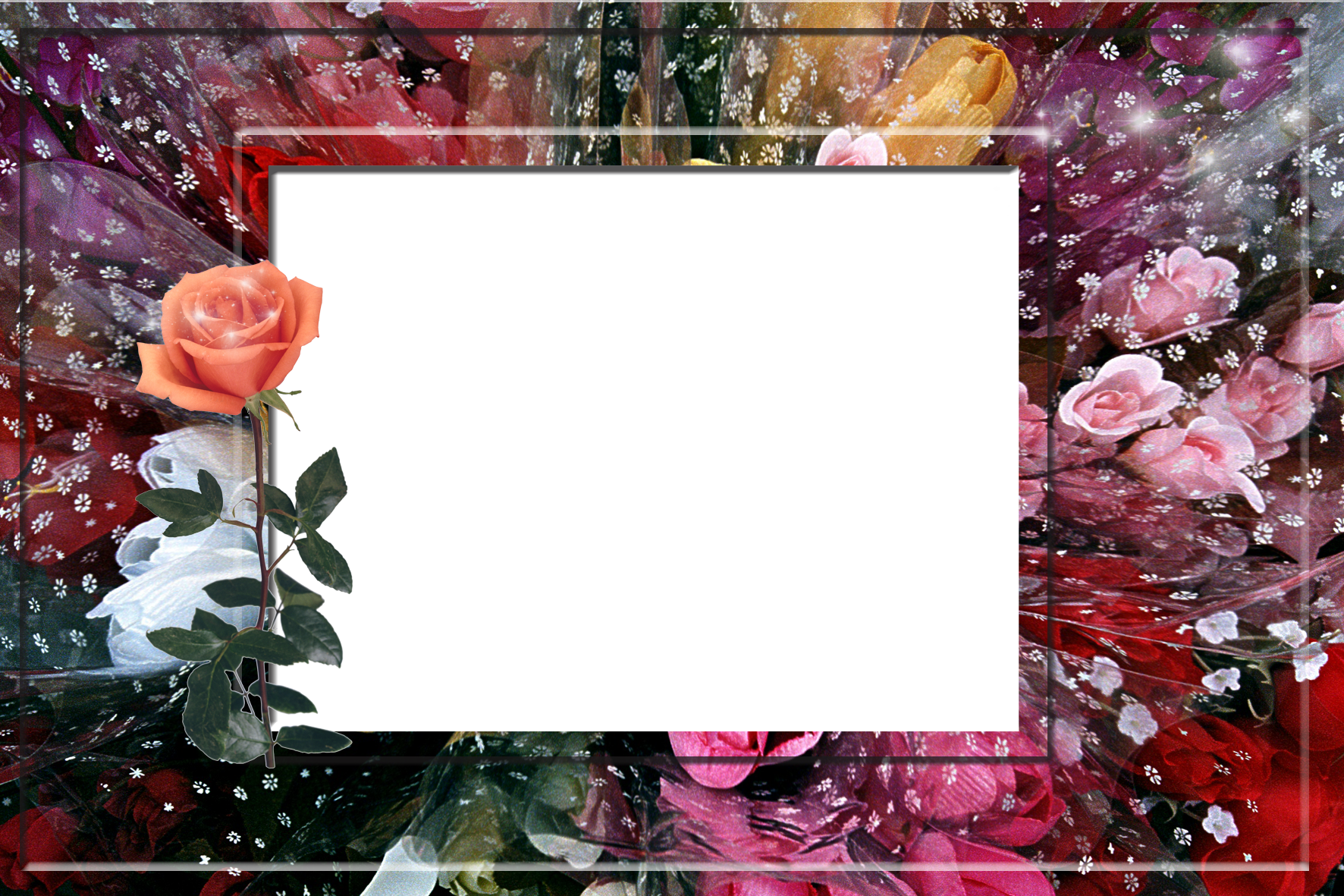 Поздравление со вставкой фото Pin on frame Frame, Rose pictures, Photo frame