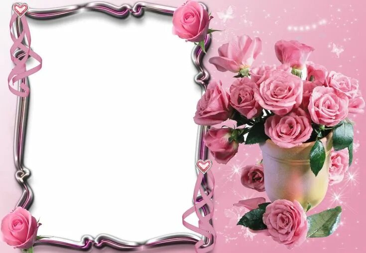 Поздравление со вставкой фото Pin on Feliz cumpleaños Birthday photo frame, Floral border design, Frame backgr