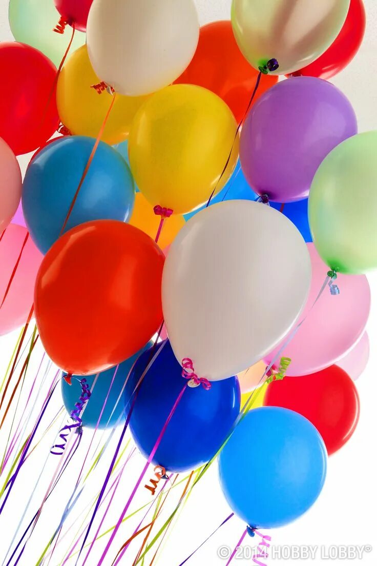 Поздравления с днем рождения фото шариков Brightly colored balloons are the perfect addition to any party! Palabras de fel