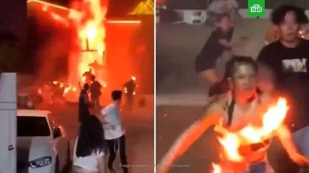 Пожар в клубе фото The fun was replaced by tragedy: 13 people were burned in a fire in a nightclub,