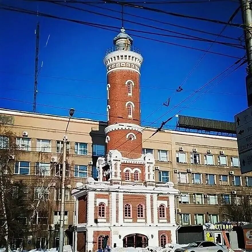 Пожарная каланча омск фото Фотогалерея Пожарная каланча, Омск - достопримечательности в городе Омск