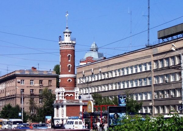 Пожарная каланча омск фото Омск: прошлое и настоящее самобытного сибирского города-миллионника Эмиль Амплее