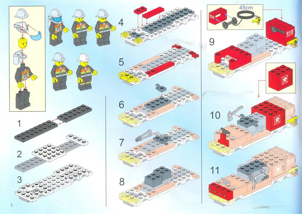 Пожарная машина инструкция сборки Инструкция по сборке конструктора Брик / Brick / Enlighten 910 - Мирамида Блог