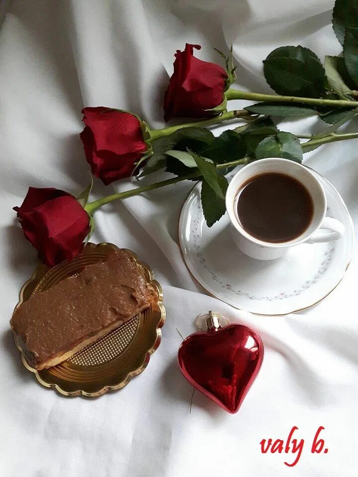 Пожелания доброго утра романтичные картинки Valy B.☕ Spiced coffee, Spiced fruit, Good morning coffee