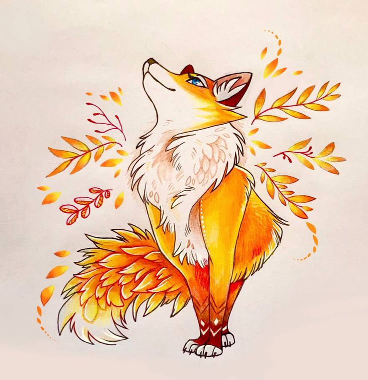 Пожелания с картинками лисичек добрые Much autumn foxo by WinterFox18 on DeviantArt Imagenes variadas, Zorro