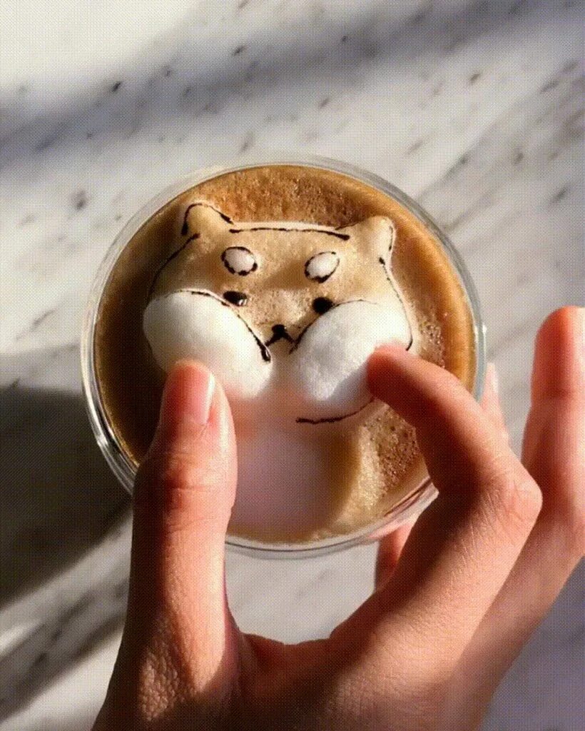 Позитивное утро картинки красивые Cheeky cup of coffee - GIF on Imgur