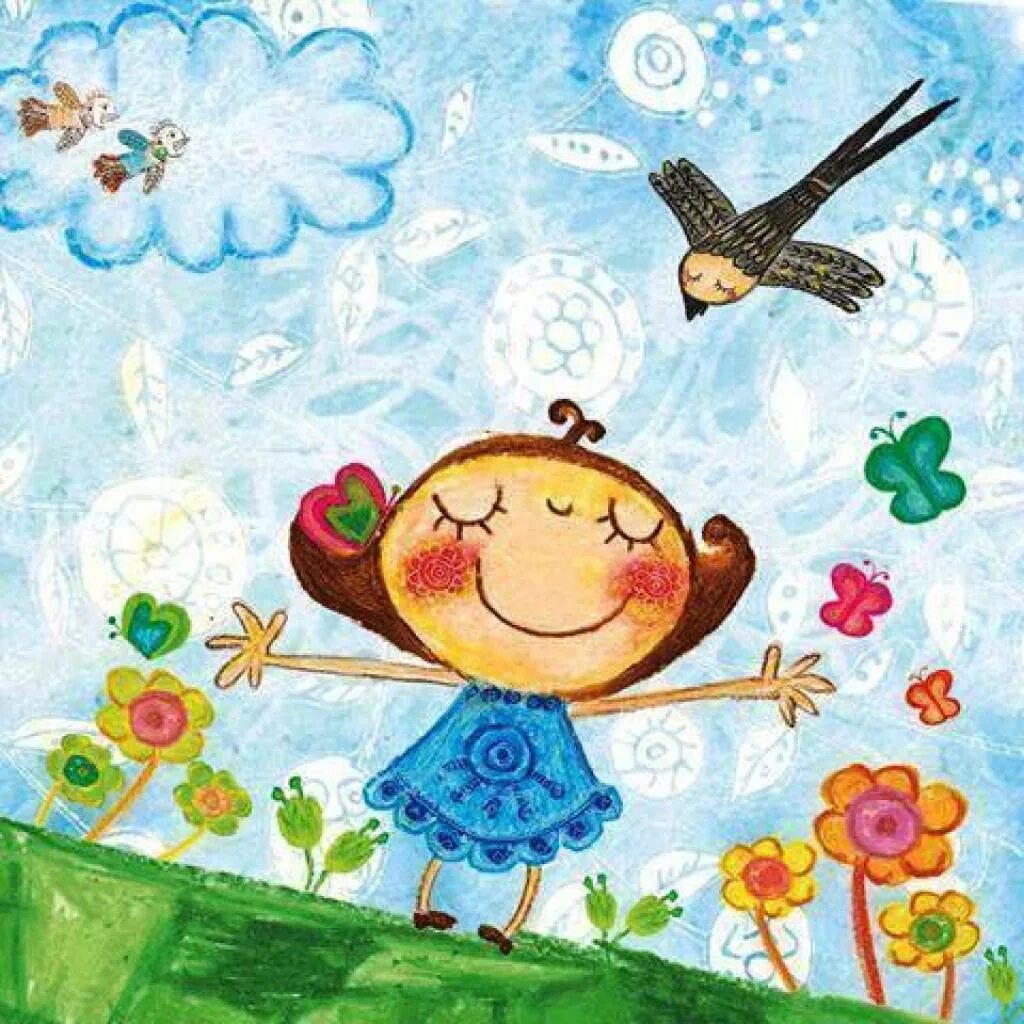 Позитивные детские картинки etiquetas em tecido - Google'da Ara Art drawings for kids, Whimsical art, Art fo