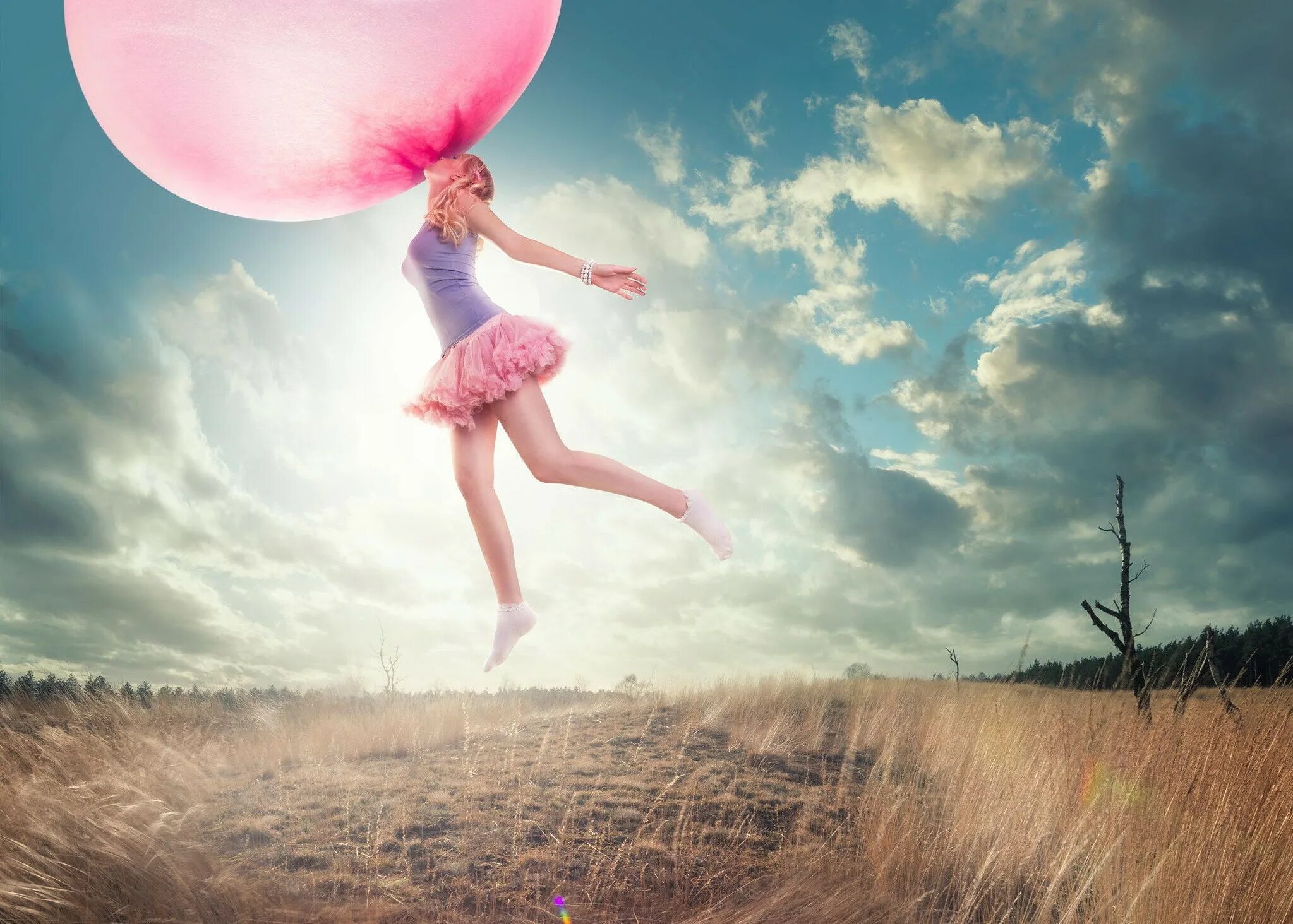 Позитивные картинки женские Wallpaper : sunlight, women, sky, photography, morning, wind, Toy, bubble gum, c