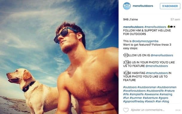 Позитивные парни картинки Combo gagnant sur Instagram : des beaux gosses et des animaux