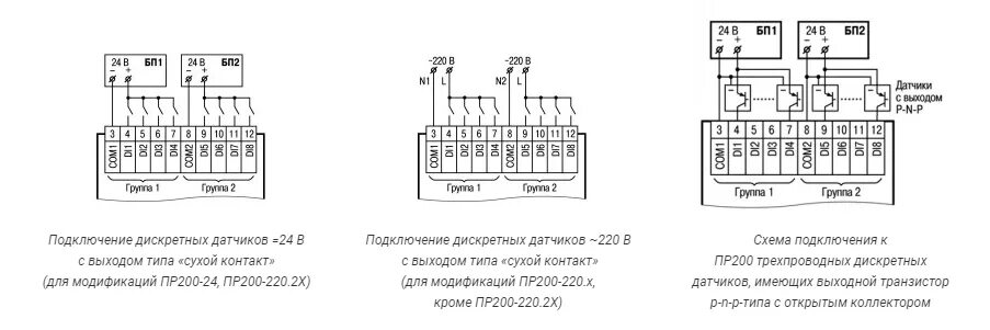 Пр200 подключение датчика температуры ПР200 - программируемое реле с дисплеем Точприбор