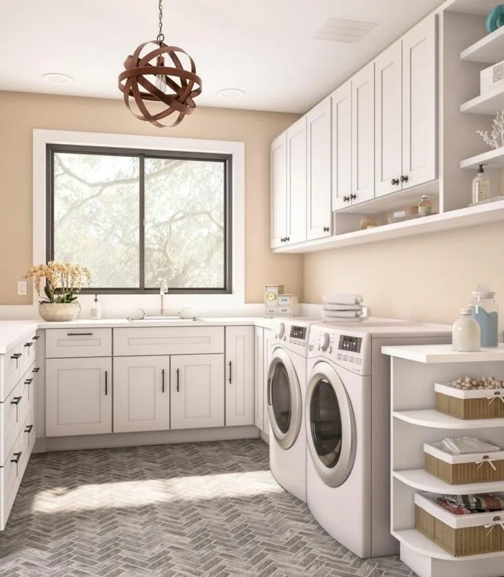 Прачечная в частном доме фото 37 Creative And Inspiring Laundry Room Decor Idea - rengusuk.com Laundry room de