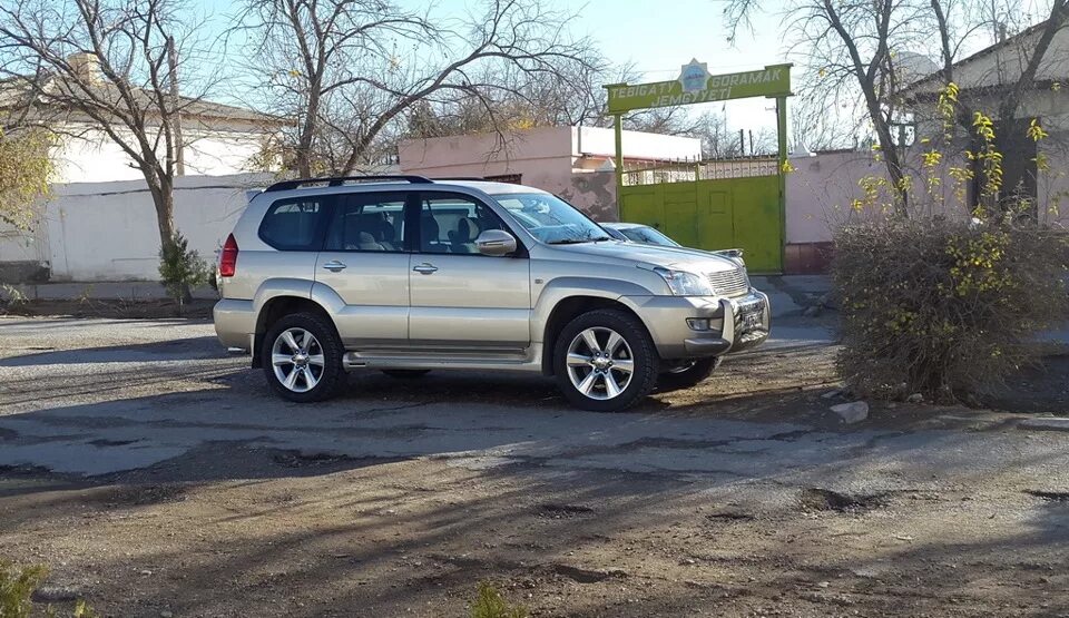 Прадо 120 на 20 дисках фото наконец-то 20ки - Toyota Land Cruiser Prado 120-series, 2,7 л, 2008 года колёсны