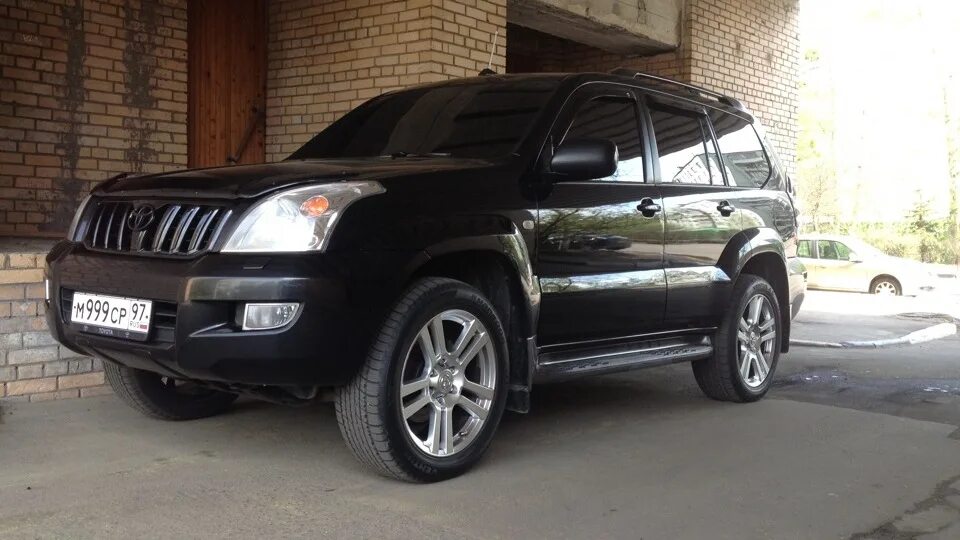 Прадо 120 на 20 дисках фото Toyota Land Cruiser Prado 120-series 4.0 бензиновый 2005 Прадик 999 на DRIVE2