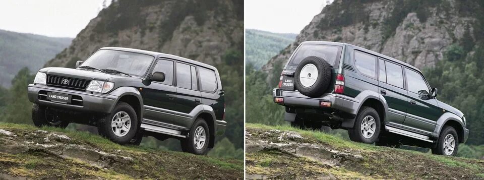 Прадо 90 фото Всё о Prado 90 й серии. 2.История Toyota Land Cruiser Series 90 '05.1996-06.1999