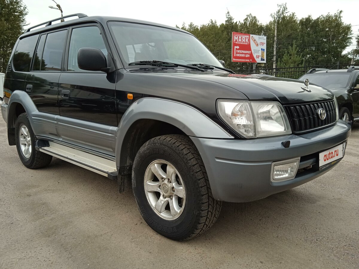 Прадо 90 фото Купить б/у Toyota Land Cruiser Prado 90 Series Рестайлинг 3.0d AT (163 л.с.) 4WD