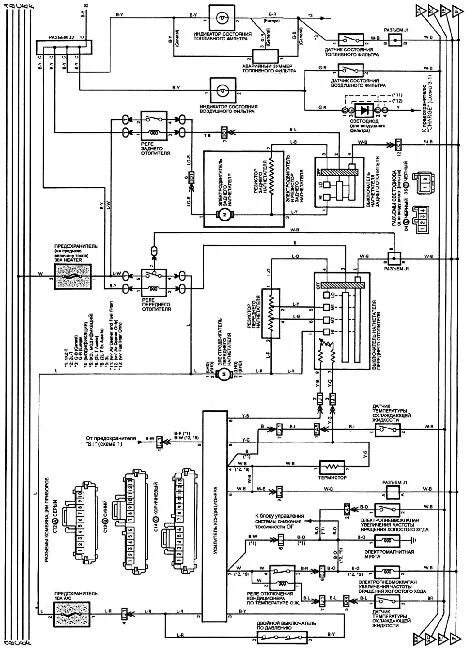 Прадо электросхемы Электрические схемы Toyota Land Cruiser 70 / Prado 71-79 с дизельными двигателям